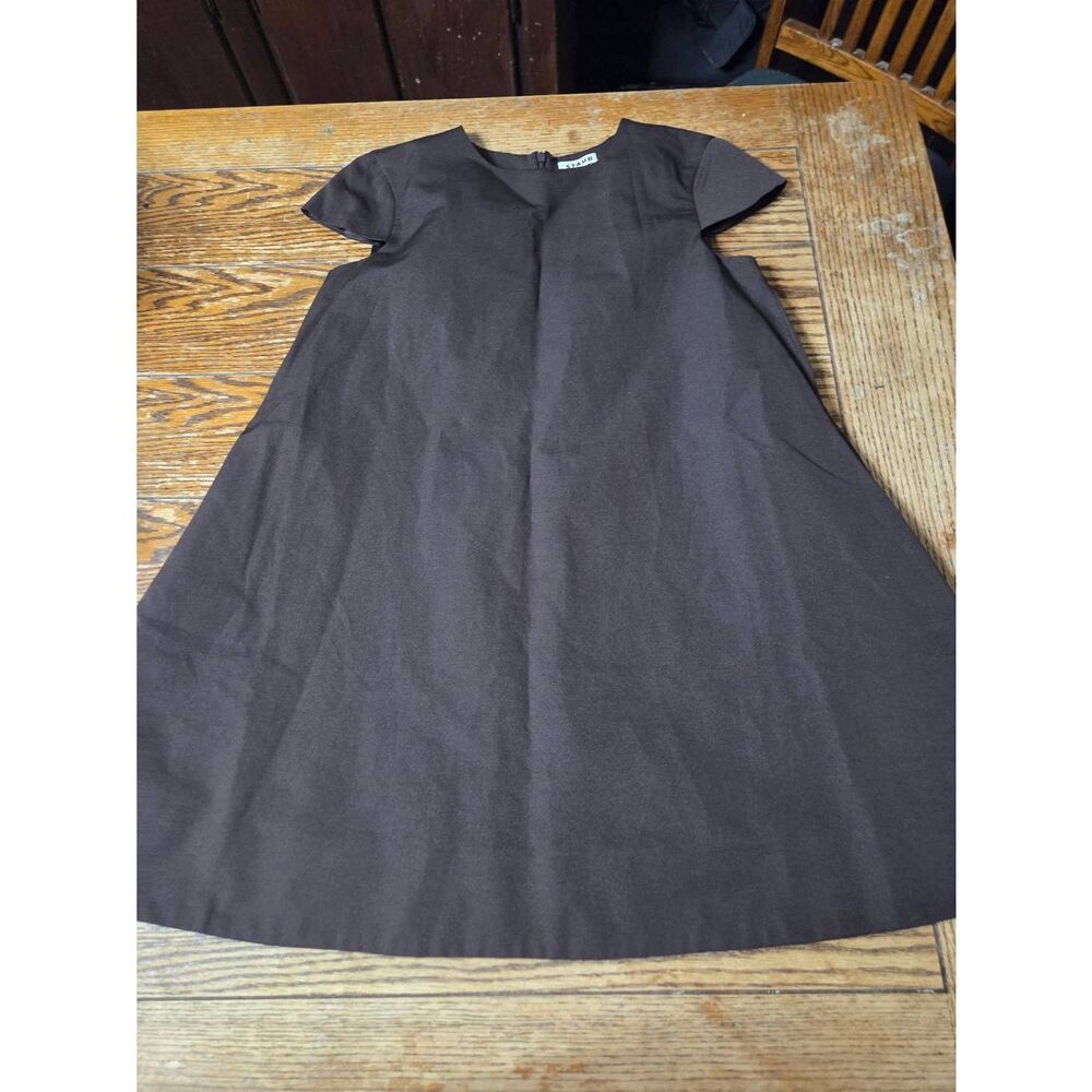 Staud Mia Cotton Blend Minidress sz 4 - Picture 2 of 5
